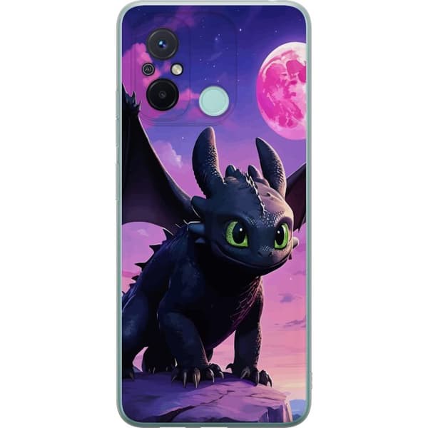 Xiaomi Redmi 12C Läpinäkyvä kuori Kuinka kouluttaa lohikäärmeesi