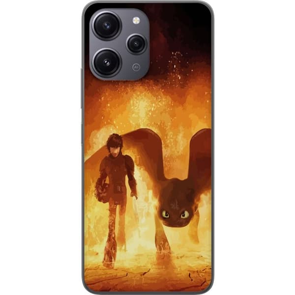 Xiaomi Redmi 12 Gennemsigtig cover Drage Træner