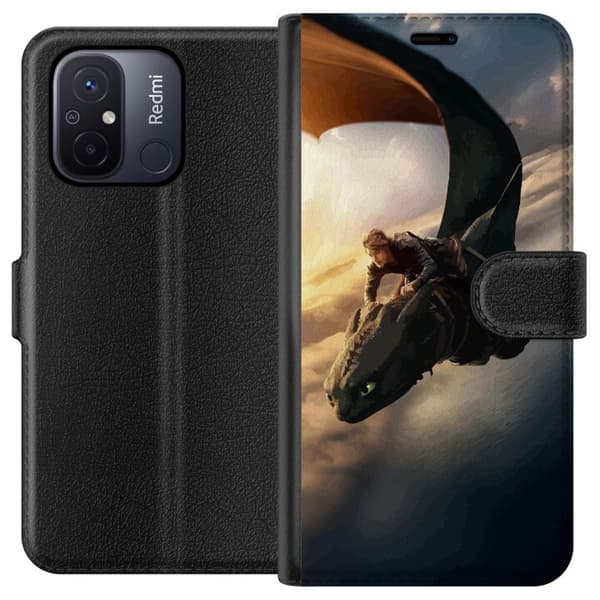 Xiaomi Redmi 12C Lommeboketui Draketrener