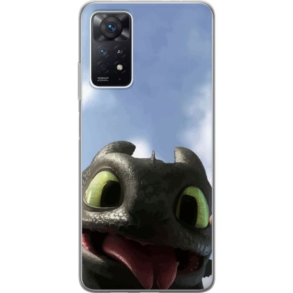 Xiaomi Redmi Note 11 Pro 5G Genomskinligt Skal How to Train Your Dragon (Draktränaren)