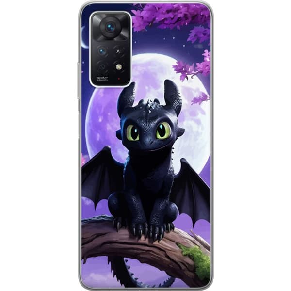 Xiaomi Redmi Note 11 Pro 5G Genomskinligt Skal Draktränaren How to Train Your Dragon