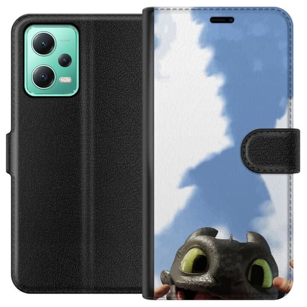 Xiaomi Redmi Note 12 Lommeboketui Draketrener