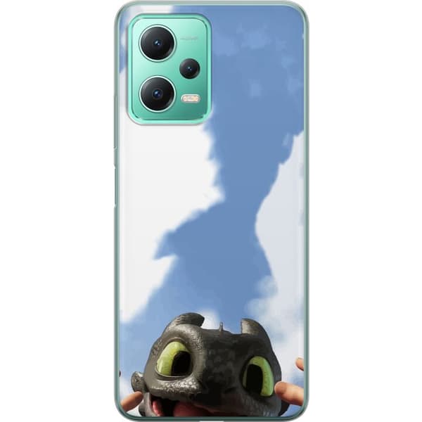 Xiaomi Redmi Note 12 Gennemsigtig cover Drage Træner