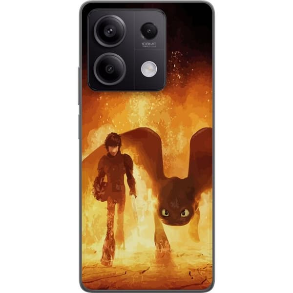 Xiaomi Redmi Note 13 Pro Genomskinligt Skal Draktränaren