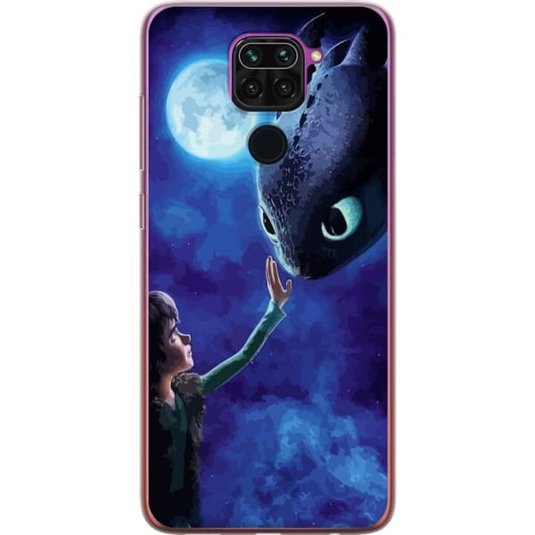 Xiaomi Redmi Note 9 Genomskinligt Skal Draktränaren How to Train Your Dragon