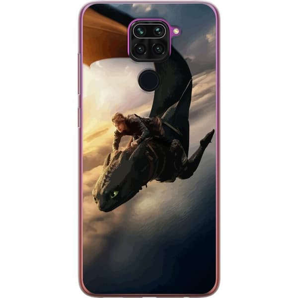 Xiaomi Redmi Note 9 Gennemsigtig cover Drage Træner