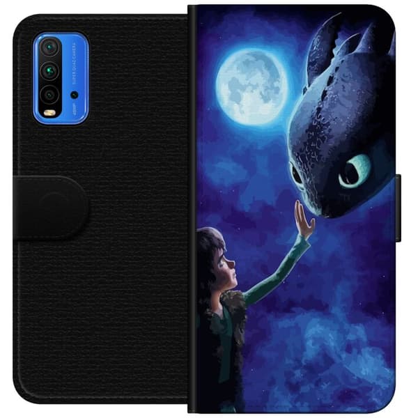 Xiaomi Redmi Note 9 4G Plånboksfodral Draktränaren How to Train Your Dragon