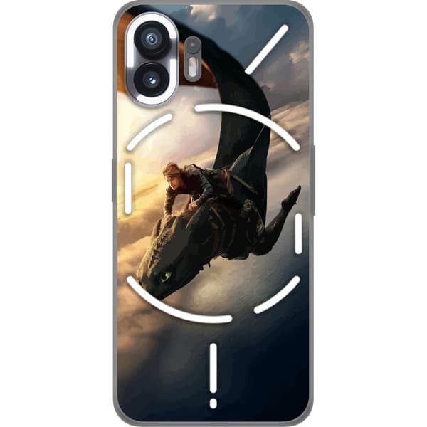 Nothing Phone (2) Genomskinligt Skal Draktränaren