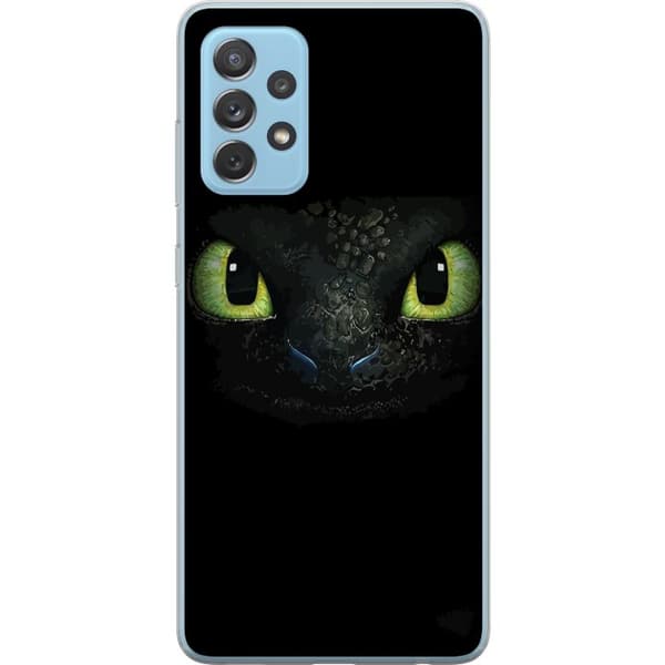 Samsung Galaxy A52 5G Genomskinligt Skal How to Train Your Dragon (Draktränaren)