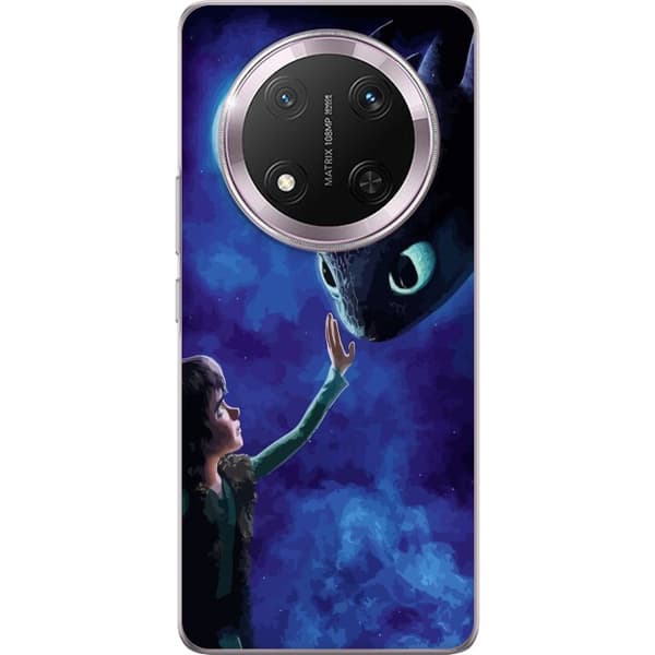 Honor Magic7 Lite Genomskinligt Skal Draktränaren How to Train Your Dragon