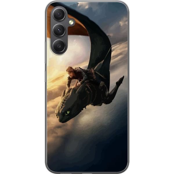 Samsung Galaxy A35 Gennemsigtig cover Drage Træner