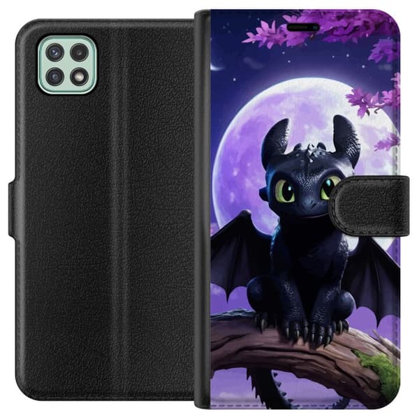 Samsung Galaxy A22 5G Plånboksfodral Draktränaren How to Train Your Dragon