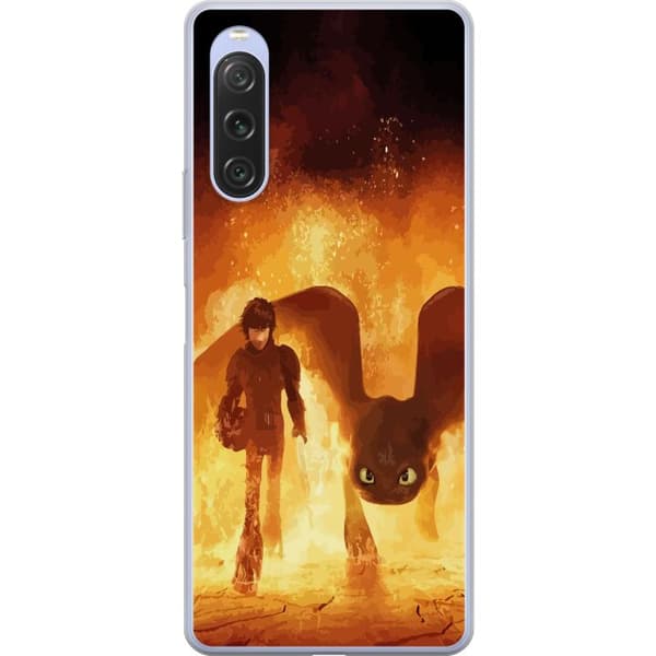 Sony Xperia 10 V Gjennomsiktig deksel Draketrener