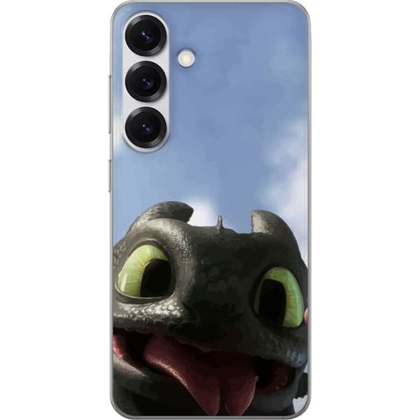 Samsung Galaxy S25 Genomskinligt Skal How to Train Your Dragon (Draktränaren)
