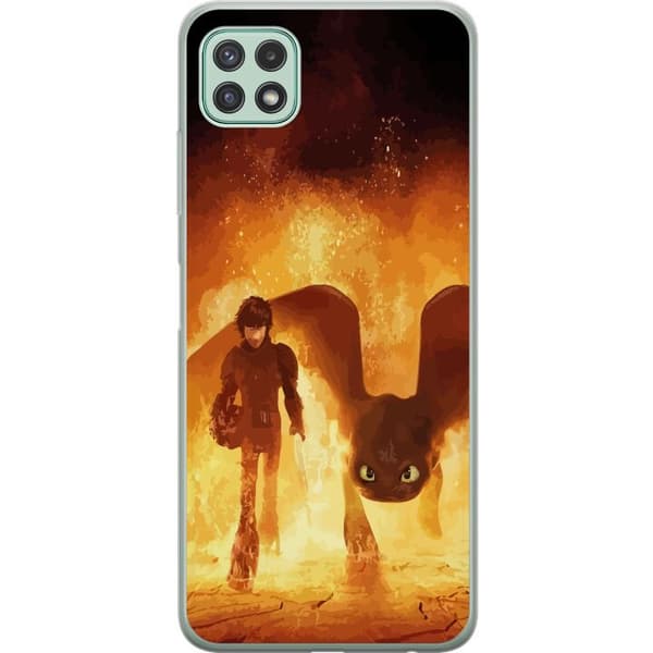 Samsung Galaxy A22 5G Genomskinligt Skal Draktränaren