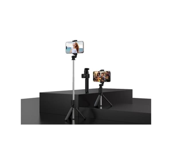 Devia selfie stick -jalusta ES083, musta