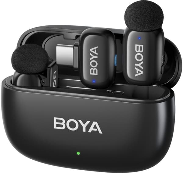 Boya langaton mikrofoni mini-14 USB-C, musta