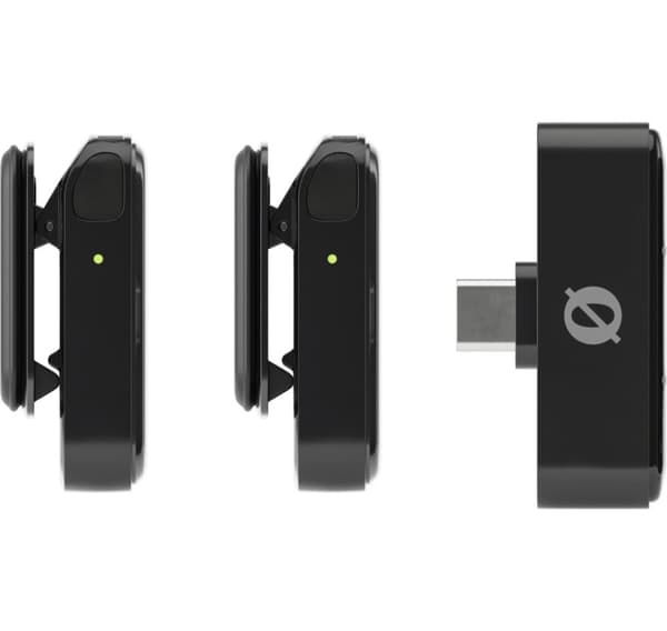 Rode trådløs mikrofon Wireless Micro USB-C, svart