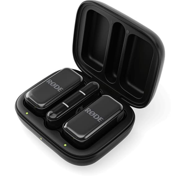 Rode trådløs mikrofon Wireless Micro USB-C, svart