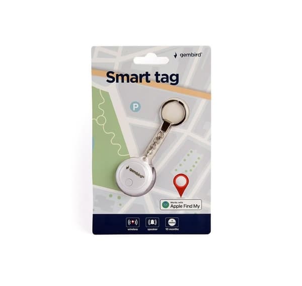 Gembird, Smart Tag, valkoinen, TA-TAG-01-W