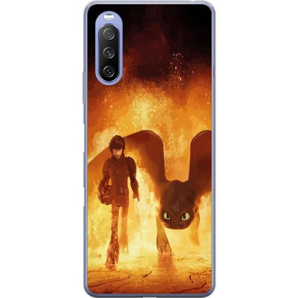 Sony Xperia 10 III Lite Gjennomsiktig deksel Draketrener