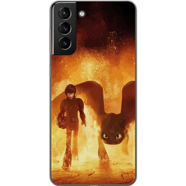 Samsung Galaxy S21+ 5G Genomskinligt Skal Draktränaren