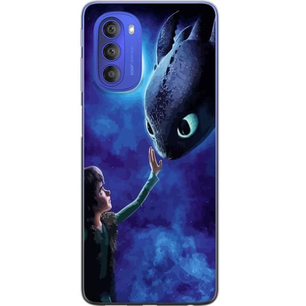 Motorola Moto G51 5G Gjennomsiktig deksel Draketreneren