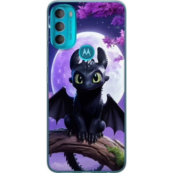 Motorola Moto G71 5G Gjennomsiktig deksel Draketreneren