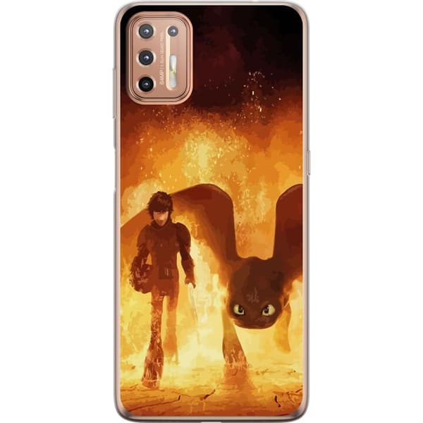 Motorola Moto G9 Plus Genomskinligt Skal Draktränaren