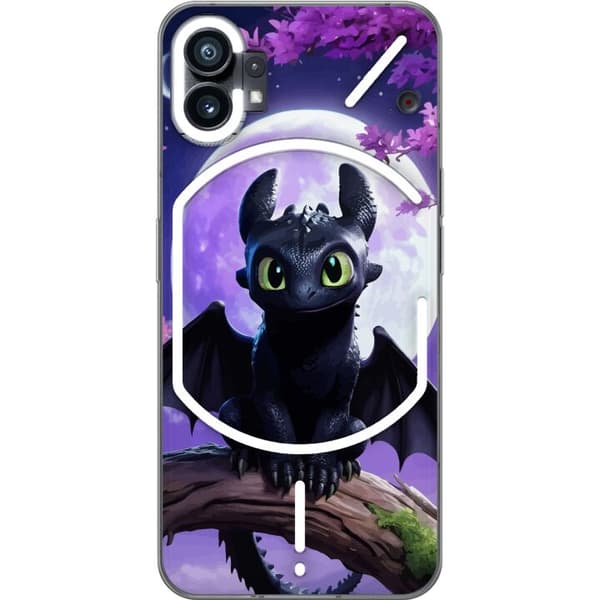 Nothing Phone (1) Genomskinligt Skal Draktränaren How to Train Your Dragon