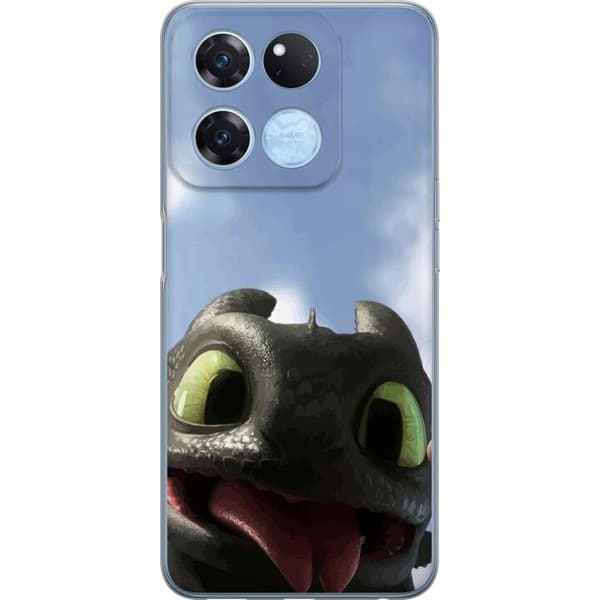 OnePlus Ace Racing Gennemsigtig cover Hvordan træner du din drage