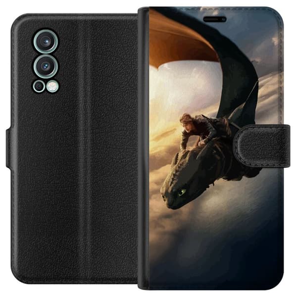 OnePlus Nord 2 5G Tegnebogsetui Drage Træner