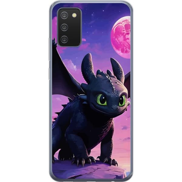 Samsung Galaxy A02s Genomskinligt Skal How to Train Your Dragon (Draktränaren)