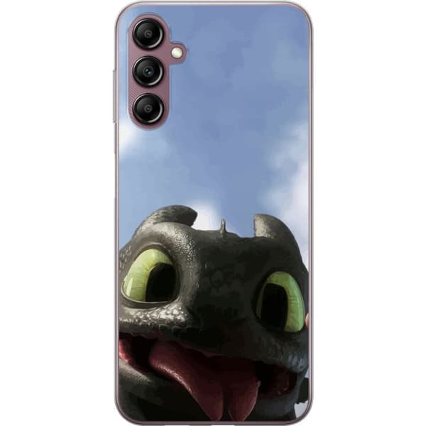 Samsung Galaxy A14 5G Gjennomsiktig deksel Draketreneren