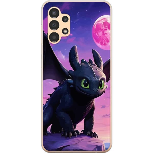 Samsung Galaxy A13 Genomskinligt Skal How to Train Your Dragon (Draktränaren)