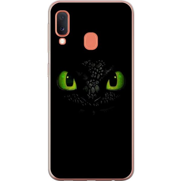 Samsung Galaxy A20e Gennemsigtig cover Dragetræneren