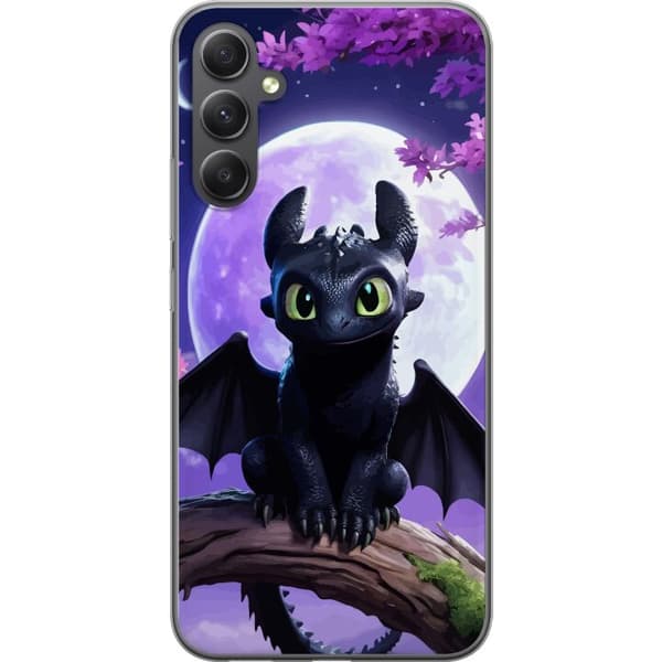 Samsung Galaxy A15 5G Gjennomsiktig deksel Draketreneren