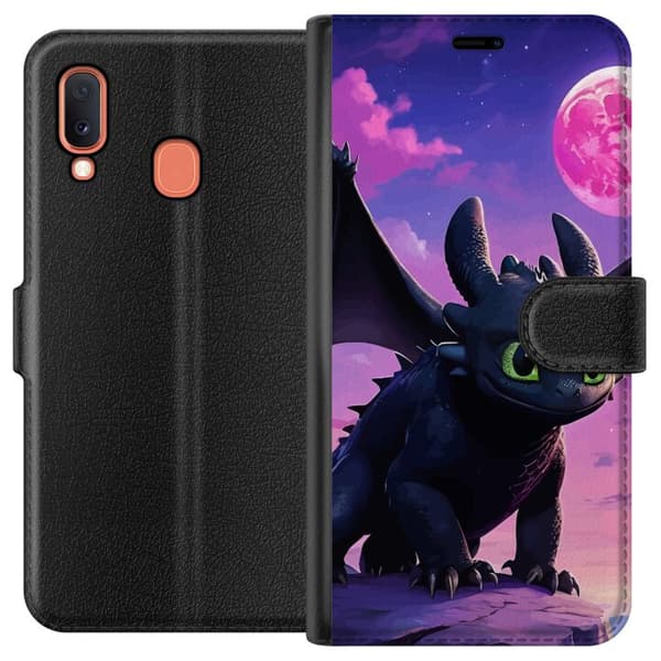 Samsung Galaxy A20e Plånboksfodral How to Train Your Dragon (Draktränaren)