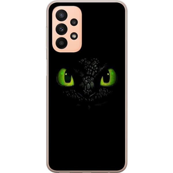 Samsung Galaxy A23 Gjennomsiktig deksel Draketreneren