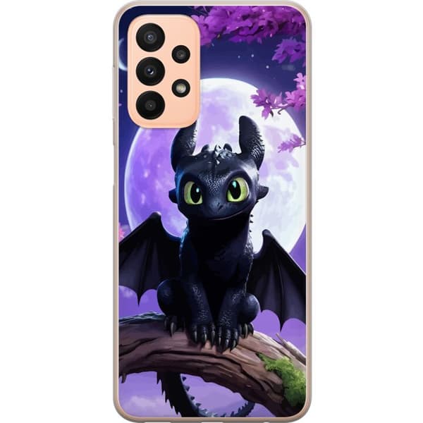 Samsung Galaxy A23 Gjennomsiktig deksel Draketreneren