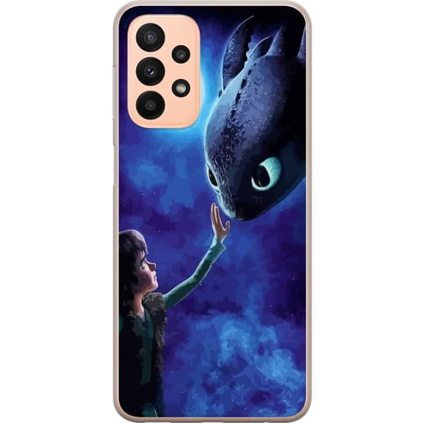 Samsung Galaxy A23 Gjennomsiktig deksel Draketreneren