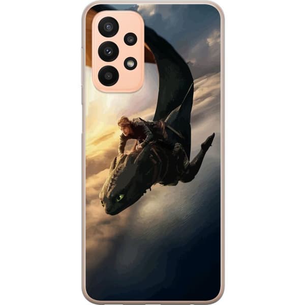 Samsung Galaxy A23 Gjennomsiktig deksel Draketrener