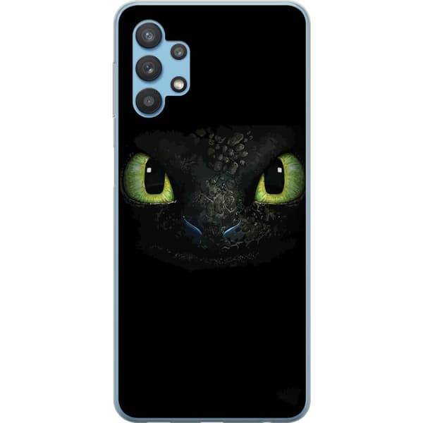 Samsung Galaxy A32 5G Genomskinligt Skal How to Train Your Dragon (Draktränaren)
