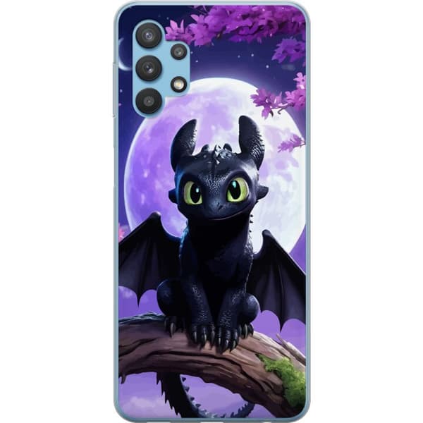 Samsung Galaxy A32 5G Genomskinligt Skal Draktränaren How to Train Your Dragon