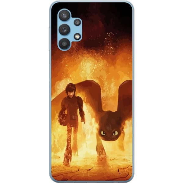 Samsung Galaxy A32 5G Gjennomsiktig deksel Draketrener