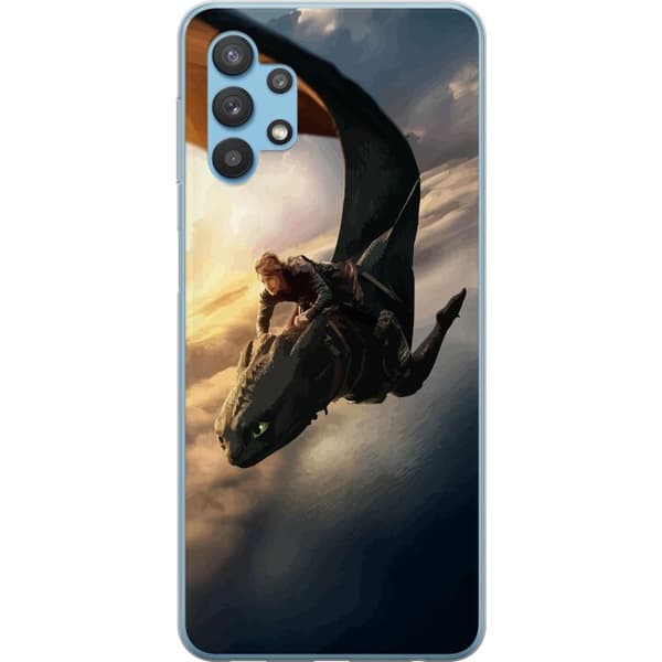 Samsung Galaxy A32 5G Gjennomsiktig deksel Draketrener