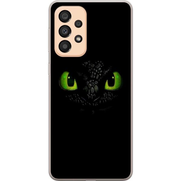 Samsung Galaxy A33 5G Läpinäkyvä kuori Kuinka kouluttaa lohikäärmeesi