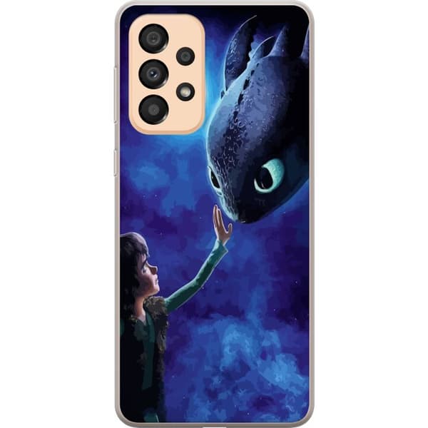 Samsung Galaxy A33 5G Gjennomsiktig deksel Draketreneren