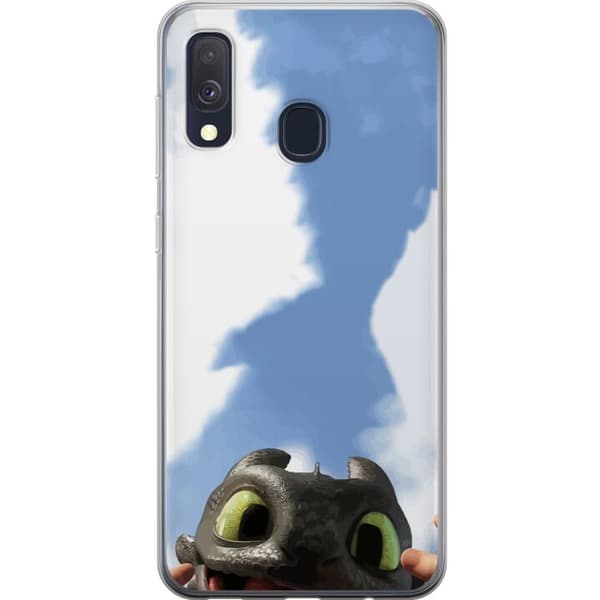 Samsung Galaxy A40 Genomskinligt Skal Draktränaren