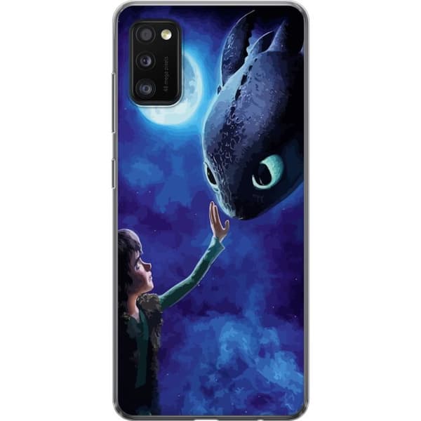 Samsung Galaxy A41 Gennemsigtig cover Dragetræneren